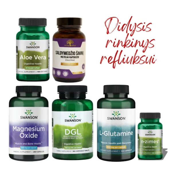 rinkinys refliuksui