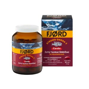 Fjord strong omega cardio su polifenoliais