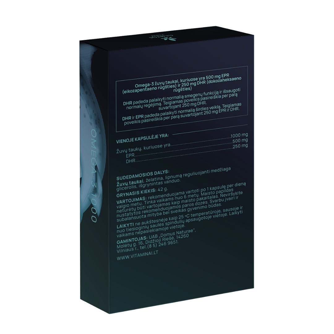 Omega-3 1000 PREMIUM, N30 - Image 2