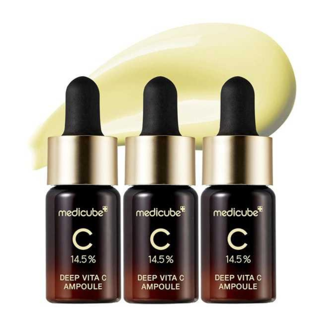Medicube Deep Vita C Ampoule veido serumas su vitaminu C, 3 x 10 ml