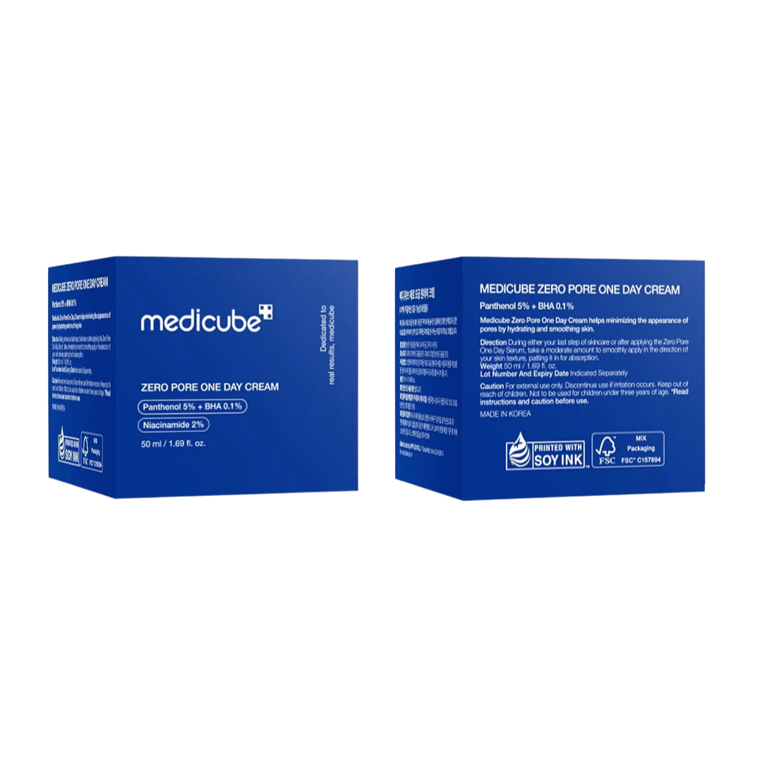 MEDICUBE ZERO PORE ONE DAY veido kremas, 50 ml - Image 2