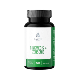 Ginkmedis plius zensenis