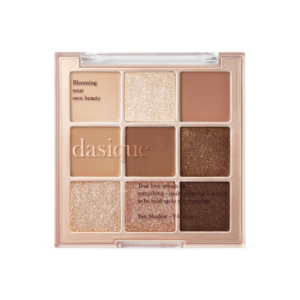 DASIQUE akių šešėlių paletė Shadow Palette #01 Sugar Brownie, 7 g