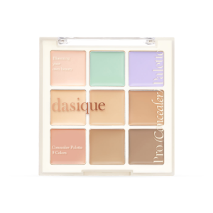 DASIQUE maskuoklių paletė Pro Concealer Palette #01 Cover, 9 g