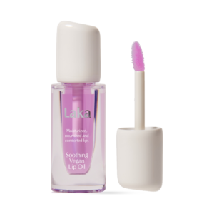 LAKA lūpų aliejus Soothing Vegan Lip Oil #Calming Purple, 4,5 ml